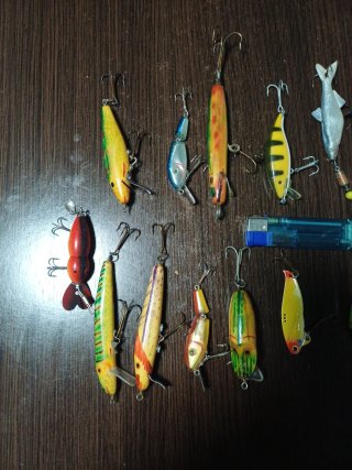 Señuelos de Pesca Rapala (Lote)