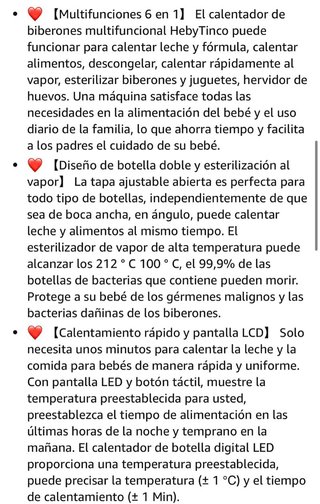 Calienta Biberones Multifuncional - Nuevo