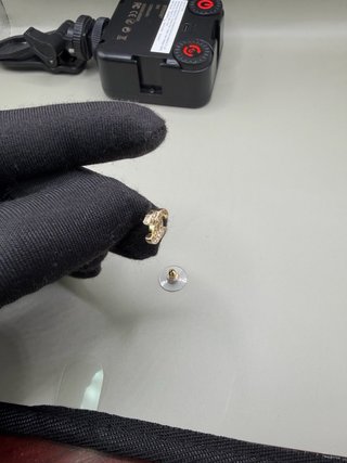 Pendientes Chanel Doble C Dorados