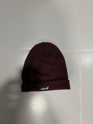 Gorro de lana Levi's marrón