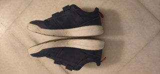 Deportivas Adidas Azul y Blanco