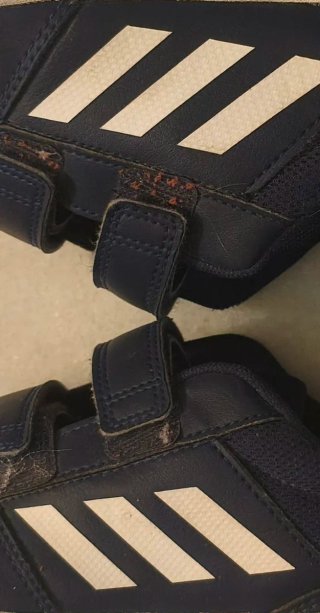 Deportivas Adidas Azul y Blanco