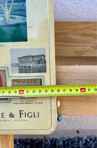 Calendario Perpetuo Vintage Anni 50/60