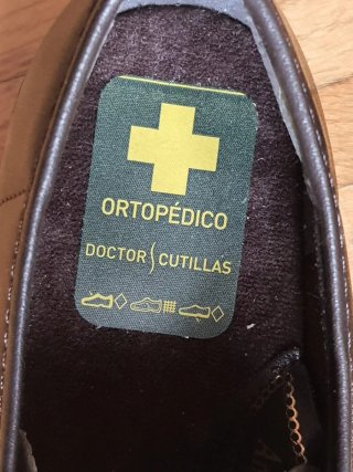 Zapatos Doctor Cutillas Ortopédicos Marrones