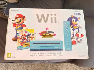 Nintendo Wii version especial azul