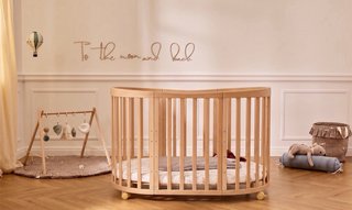 Cuna bebé evolutiva madera haya 7 en 1