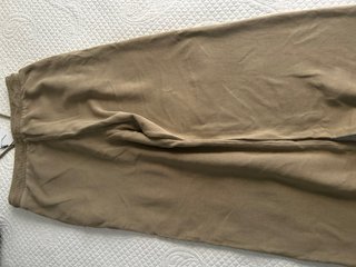 Pantalón chándal mujer talla S beige