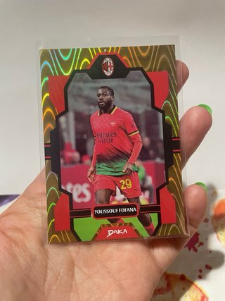 Carta Daka Youssouf Fofana 01/10 AC Milan