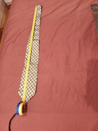 Corbata SKF verde claro con estampado