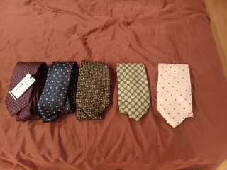 Corbata SKF verde claro con estampado