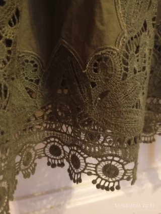 Vestido Pedro Del Hierro verde oliva
