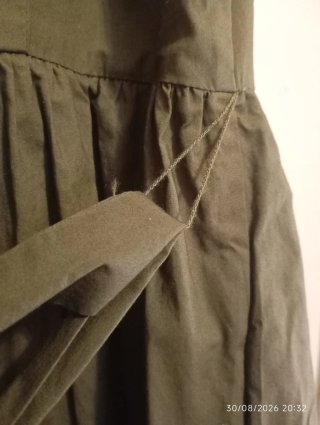 Vestido Pedro Del Hierro verde oliva