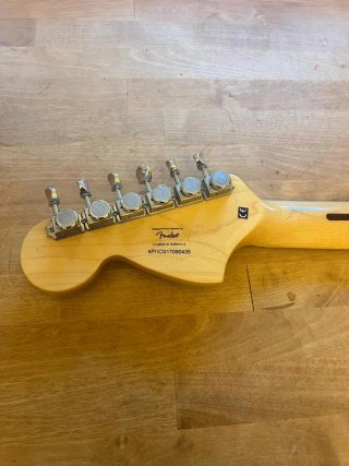 Mástil Stratocaster Arce Una Pieza
