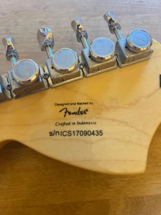 Mástil Stratocaster Arce Una Pieza