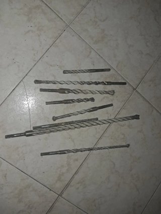 Lote 8 Brocas SDS Varias Medidas