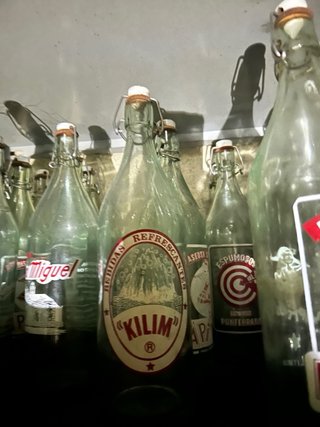 Bottiglie di Gassosa Vintage