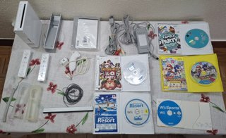 Nintendo Wii Blanca + 5 Juegos + Accesorios