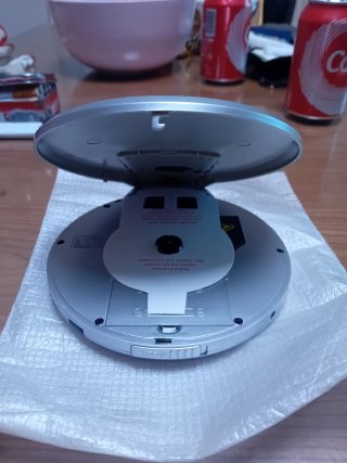 Reproductor CD MP3 RoyDac RD-040S Plata/Azul