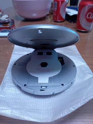 Reproductor CD MP3 RoyDac RD-040S Plata/Azul