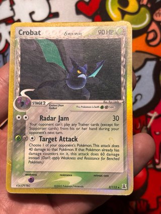 Carta Pokémon Crobat Delta Species