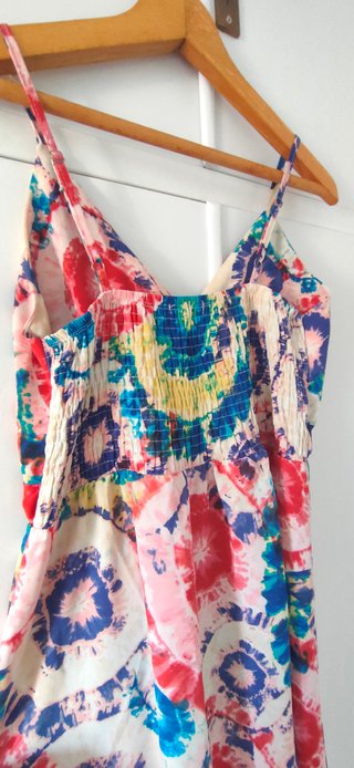 Vestido largo verano estampado
