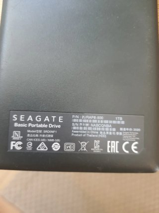 Disco Duro Externo Seagate 1TB