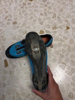 Zapatillas Ciclismo Luck Azul/Negro