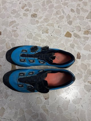 Zapatillas Ciclismo Luck Azul/Negro