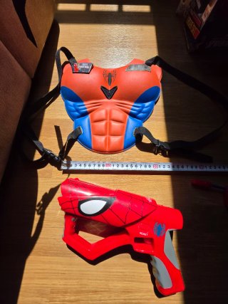 Set Spiderman: Chalecos, Walkie, Máscara