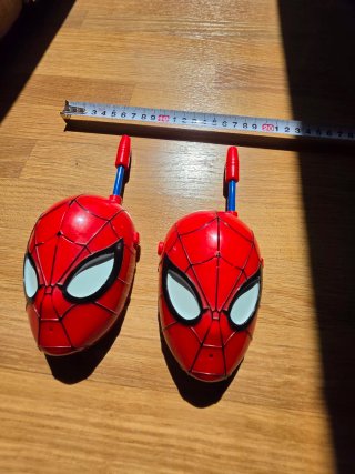 Set Spiderman: Chalecos, Walkie, Máscara