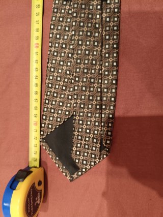 Corbata de Ale Hop en Marrón y Dorado