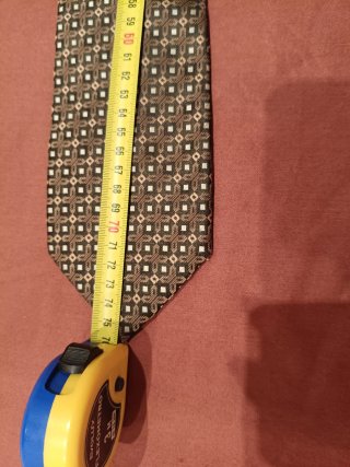 Corbata de Ale Hop en Marrón y Dorado