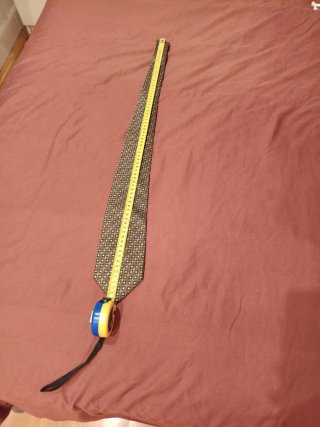 Corbata de Ale Hop en Marrón y Dorado