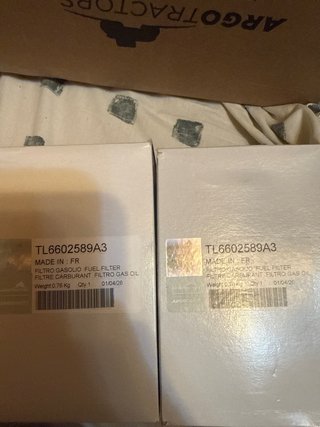 2x Filtro Gasoil TL6602589A3