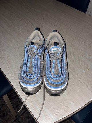 Nike Air Max 97 Talla 41 Plata Azul