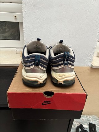 Nike Air Max 97 Talla 41 Plata Azul