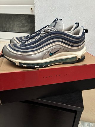 Nike Air Max 97 Talla 41 Plata Azul