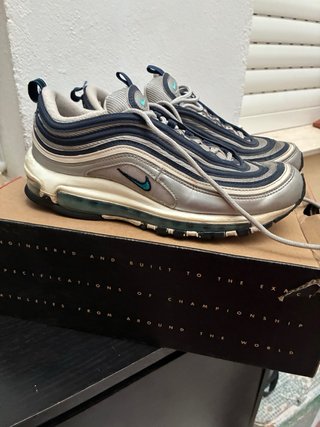 Nike Air Max 97 Talla 41 Plata Azul