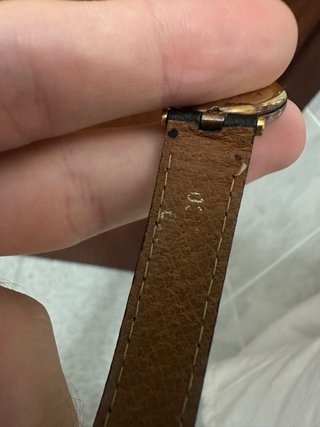 Must de Cartier Reloj Negro/Dorado