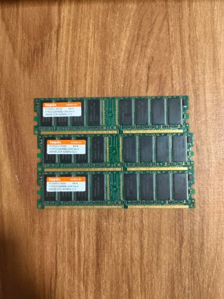 4x Módulos Memoria RAM DDR1 256MB