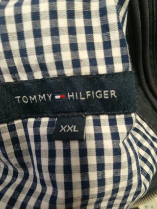 Giacchetta Tommy Hilfiger Blu Marina Taglia XXL
