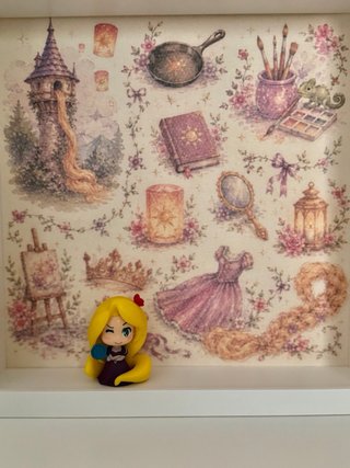 Cuadro Decorativo Rapunzel