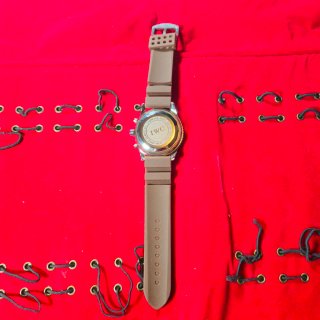 Orologio  Aviatore Crono Q Marrone/Oro