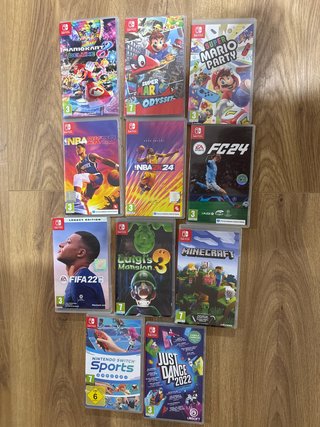 11 giochi Nintendo Switch, prezzo variabile per gioco
