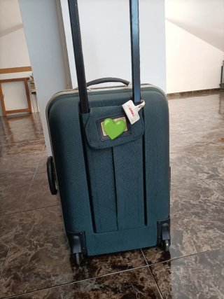 Maleta Rígida Mediana Rodelle Verde