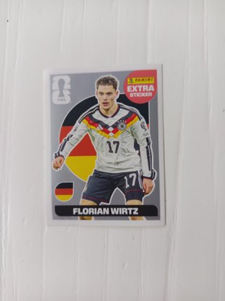 Cromo Extra Stickers Florian Wirtz Alemania
