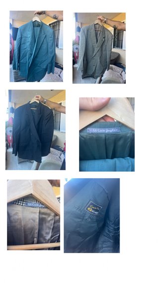 Traje completo y dos americanas