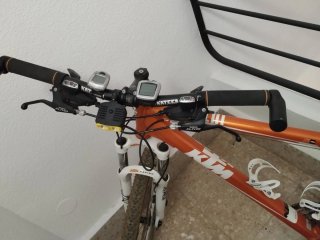 Bicicleta KTM Naranja