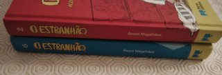 Livros "O Estranhão" Álvaro Magalhães Como Novos