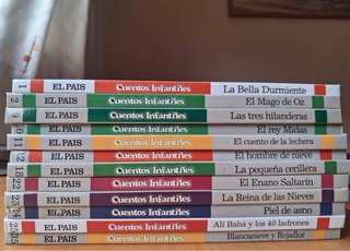 Colección de 12 cuentos infantiles.